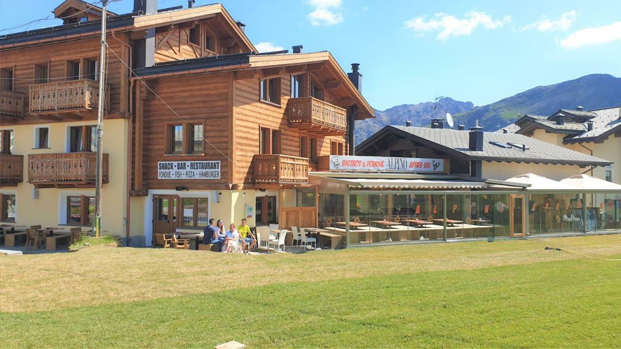 Alpino Lodge Bivio Ливиньо Екстериор снимка